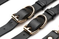 XR Brands Bondage-Fesselset mit G&uuml;rtel und Verbindern Schwarz