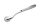 XR Brands Wartenberg wheel 1 wheel silver 18.3 cm