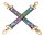 Liebe Seele Vivid Rainbow Bondage-Set