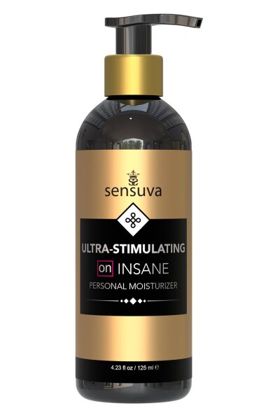 SENSUVA Insane Ultra-Stimulating Personal Moisturizer Original Unflavored 125ml