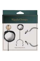 Virgite Nipple Clamps Model 34 Black 2 Pieces