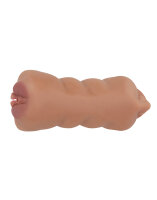 Crazy Bull Sarah Premium zweiseitiger Masturbatur Braun