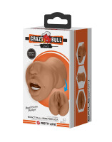 Crazy Bull Zoey Premium Dual Channel Male Masturbatur Braun