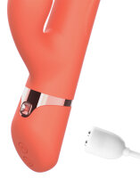 IY Mindy Rabbit Vibrator with App Control Orange 23.5 cm &Oslash; 3.5 cm