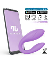 IY Couple&rsquo;s Vibrator with App Control Purple 9.2 cm...