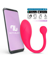 IY Bulby Vibrating Egg with App Dark Pink 9,7 cm