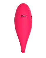 IY Bulby Vibrating Egg with App Dark Pink 9,7 cm