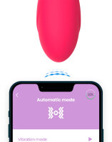 IY Bulby Vibrating Egg with App Dark Pink 9,7 cm