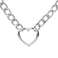 Bedroom Fantasies Collar with Chain Silver