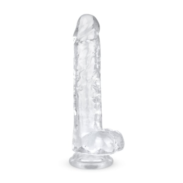 Easy Toys Jelly Dildo with balls 22 cm