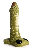 XR Brands Riesiger Sumpfmonster-Dildo Gr&uuml;n 88,9 cm