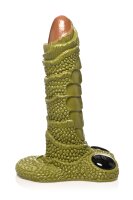 XR Brands Riesiger Sumpfmonster-Dildo Gr&uuml;n 88,9 cm