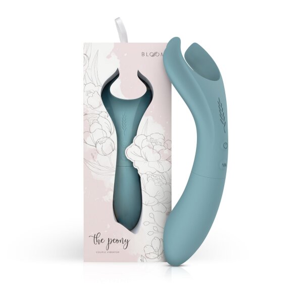Bloom The Peony Couple Vibrator - Green
