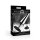 XR Brands Metall & Silikon Analplug Silber mit SLUT Basis