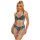 SUBBLIME Rainbow Bare Shoulder Fishnet Bodystocking One Size