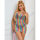 SUBBLIME Rainbow Off Shoulder Sleeveless Fishnet Bodystocking One Size