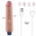 Lovetoy 9.5" REAL SOFTEE Rechargeable Vibrating Dildo (Flesh)