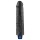 Lovetoy 9.5" REAL SOFTEE Rechargeable Vibrating Dildo (Black)
