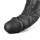 Lovetoy 10" REAL SOFTEE Rechargeable Vibrating Dildo (Black)
