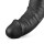 Lovetoy 10.5" REAL SOFTEE Rechargeable Vibrating Dildo (Black)