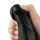 Lovetoy 10.5" REAL SOFTEE Rechargeable Vibrating Dildo (Black)