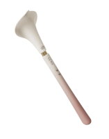 ZALO Calla Vibrator mit Klitorisstimulation Rosa Wei&szlig;