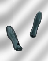 MANWAN Ryzer Penisverl&auml;ngerung und weiche Masturbationsh&uuml;lle Grau 16 cm