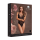 Le D&eacute;sir Wireless Lace Bodysuit with Adjustable Sliders - One Size - Black