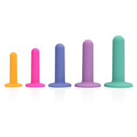 Loveline Silicone Vagina Dilator Set - Multicolor