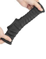 LoveToy Wave Knights Ring Vibrating Penis And Scrotum Sleeve (&Oslash; 2.8 cm) Black