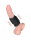 LoveToy Spiral Knights Ring Vibrating Penis Sleeve  (&Oslash; 3.6 cm) Black