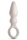 NS Novelties Lust-N-Dreams Bossa Anal Plug with Vibration White &Oslash; 3 cm