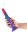 NS Novelties Colours Stacked Dildo Multicolor 23 cm &Oslash; 4.1 cm