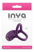 NS Novelties Inya  Vibrierender Penisring mit Hodenring Lila &Oslash; 6,5 cm