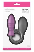 NS Novelties Inya Inflataplay  Aufblasbarer Analplug Mehrfarbig &Oslash; 4 cm