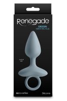NS Novelties Renegade Orion Analplug mit Vibration Grau &Oslash; 3,5 cm