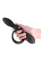 Ns Novelties Renegade Inflataplay Inflatable Plug Black 10.5 cm &Oslash; 4 cm