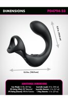 Pipedream Anal Fantasy Elite Ass-Gasm Taint-Alizer Black