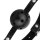 Bedroom Fantasies Ball Gag with Nipple Clamps Black
