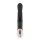 Rosy Gold Rabbit Vibrator with thrusting function Black