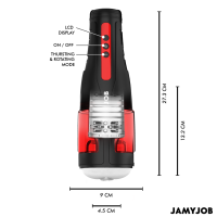 JAMYJOB Storm Automatic Vagina Masturbator 10 Suction And Thrust Modes