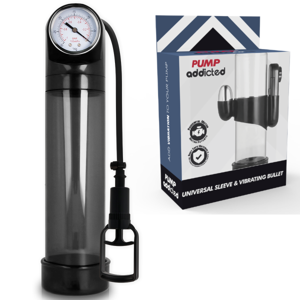 PUMP ADDICTED - RX9 Black Vibrator Pumpe