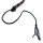Kiotos Leather Whip Black & Brown 90 cm