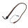 Kiotos Leather Whip Black & Brown 140 cm