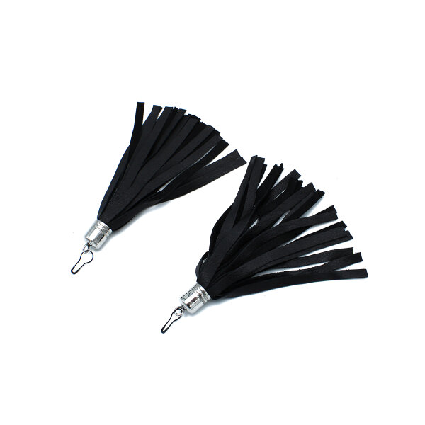 Kiotos Black Leather Earring Whip