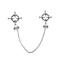 Kiotos Hexagon-Shaped Nipple Clamps Tinkling Bells