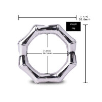 Kiotos Hexagon-Shaped Nipple Clamps Tinkling Bells
