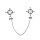 Kiotos Hexagon-Shaped Nipple Clamps Tinkling Bells