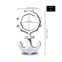 Kiotos Anchor Nipple Clamps with Bells & Studded Harness