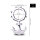 Kiotos Anchor Nipple Clamps with Bells & Studded Harness